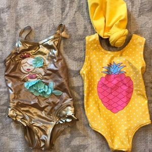 Bundle Swimsuit toddler girl